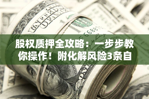 北京股权质押全攻略：一步步教你操作！附化解风险3条自救法则