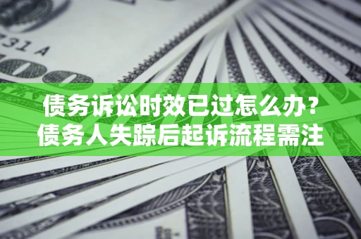 北京债务诉讼时效已过怎么办？债务人失踪后起诉流程需注意什么？