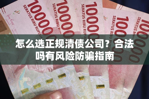 北京怎么选正规清债公司？合法吗有风险防骗指南
